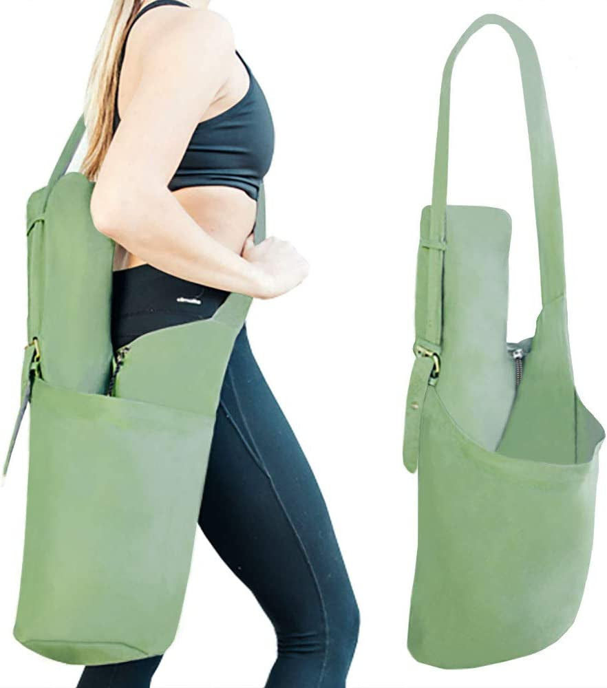 Rimsports XL Hoodie Yoga Mat Bag with Strap - Yoga Bags and Carriers Fits All Your Stuff - Unique Design Yoga Gym Bag with Yoga Mat Holder - Patented Yoga Mat Straps for Carrying