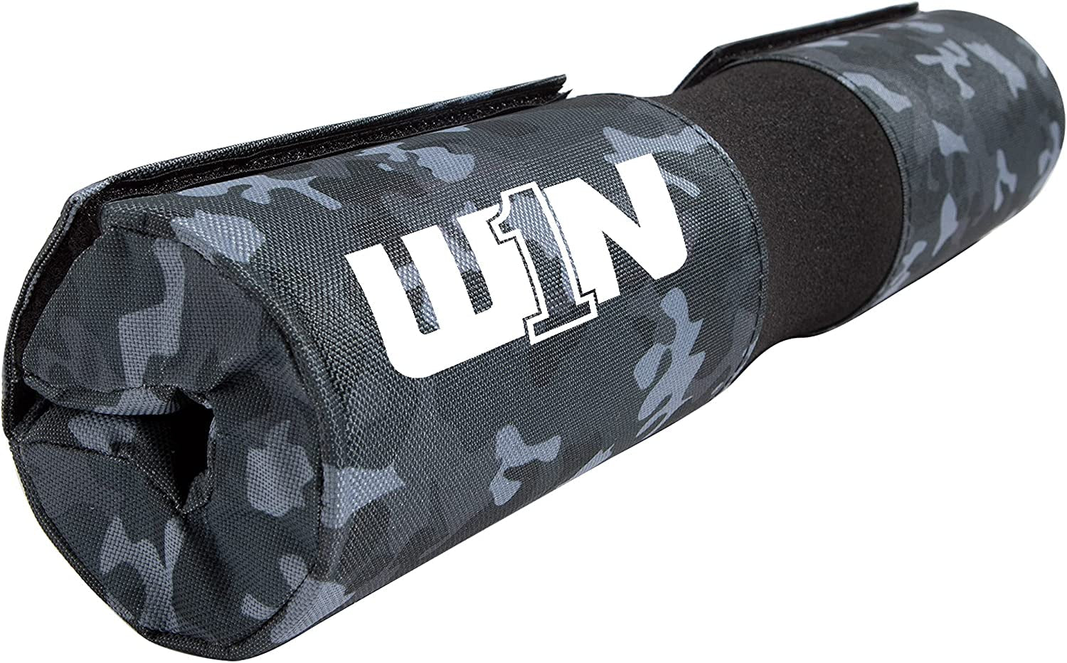 W1N - Hip Thrust Pad and Squat Pad for Leg Day, Barbell Pad Stays in Place Secure, Thick Cushion for Comfortable Squats Lunges Glute Bridges, Works W Olympic Bar and Smith Machine