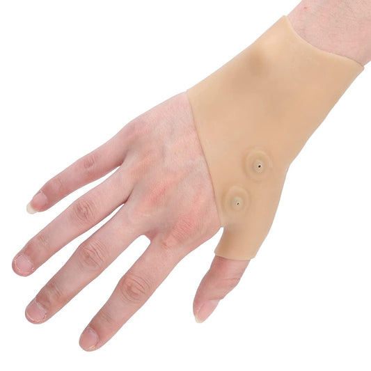Wrist Thumb Support Sleeve, 1Pc Silicone Wrist Support Brace Wrist Sprains Glove Wrist Thumb Support Sleeve for Hand Wrist Joint