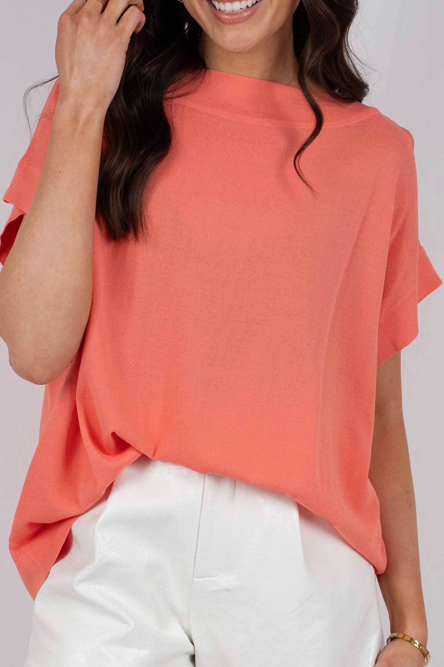 All Is Well Top (Salmon)