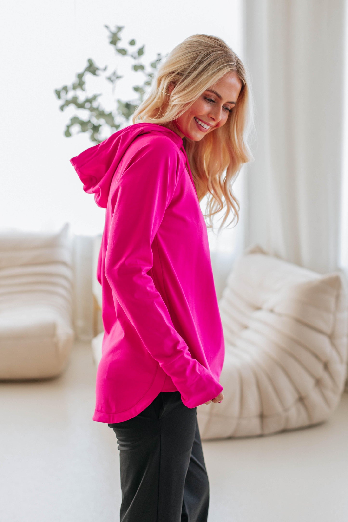 Alice Active Hoodie - Fuchsia