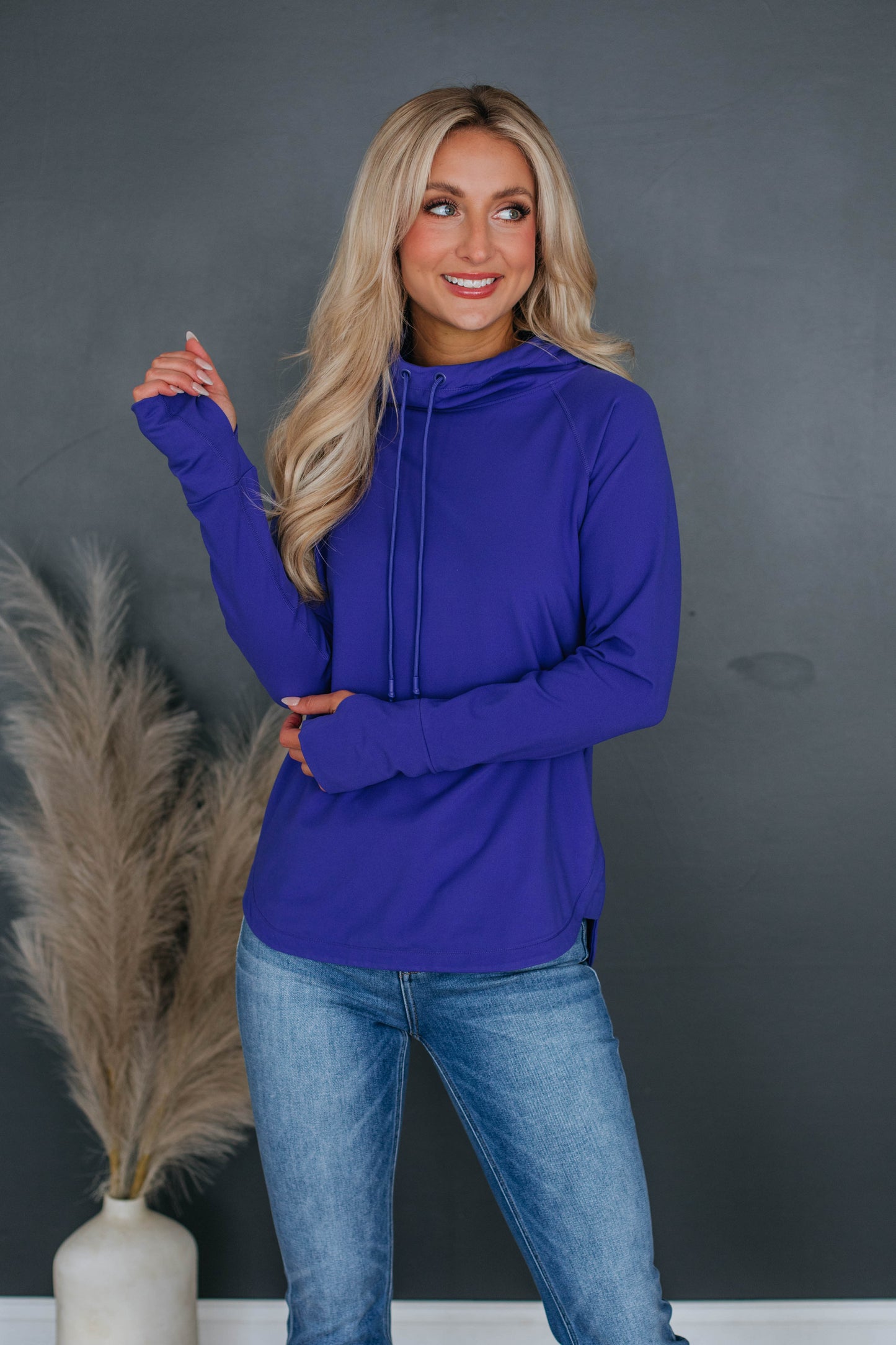 Alice Active Hoodie - Indigo