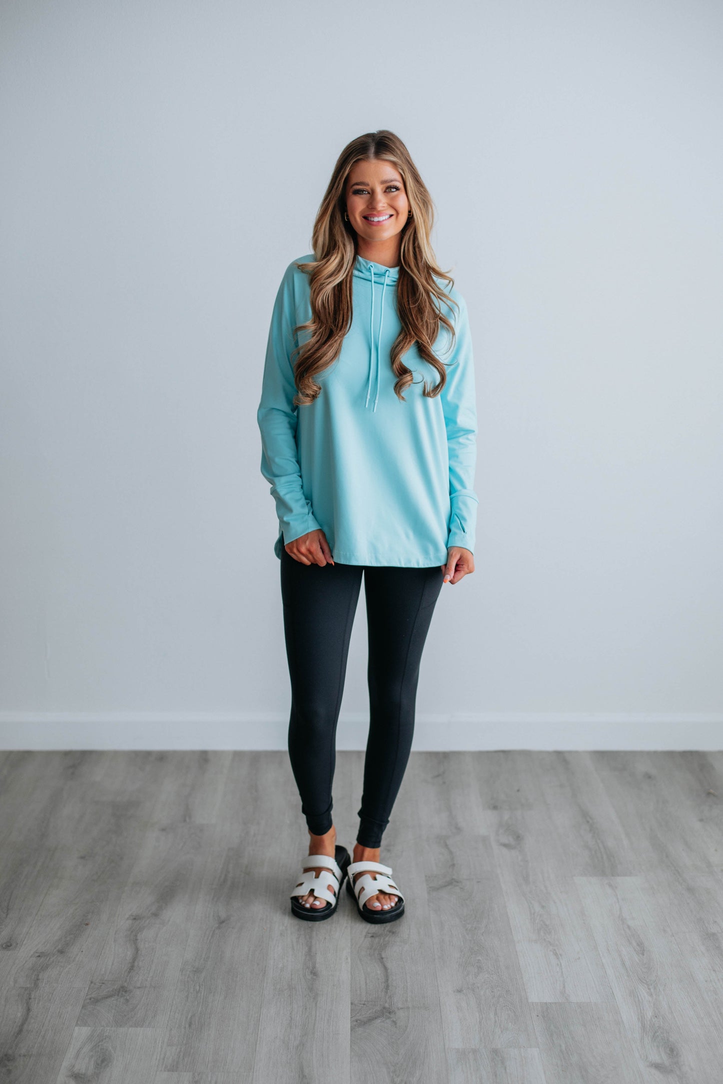 Alice Active Hoodie - Sky Blue
