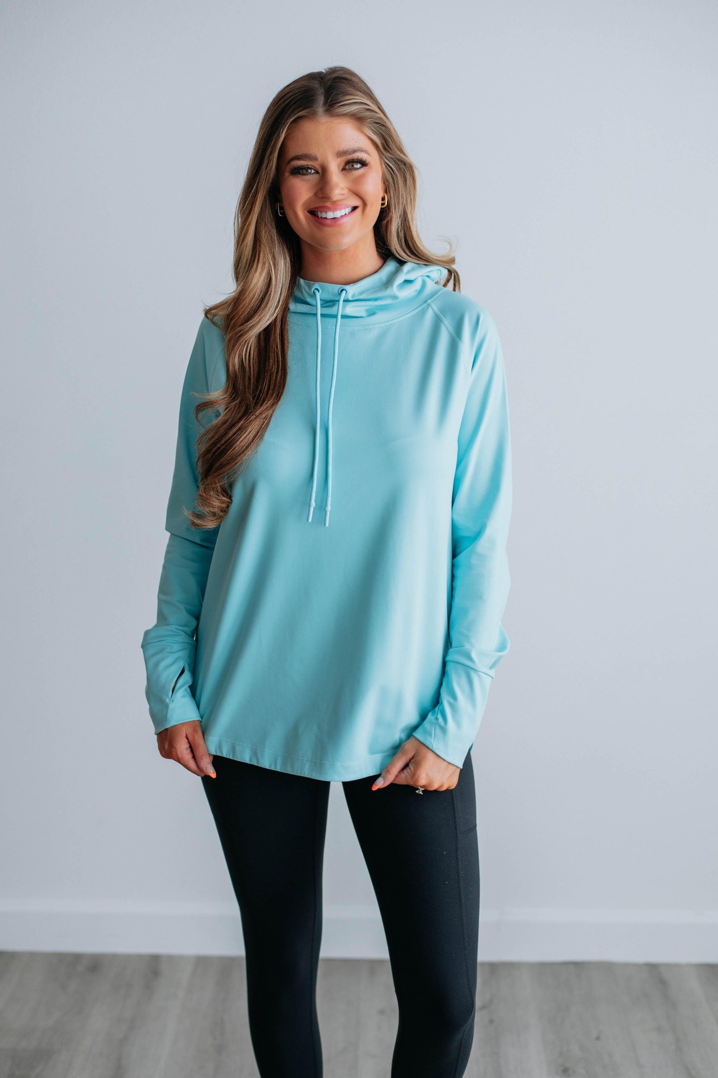Alice Active Hoodie - Sky Blue