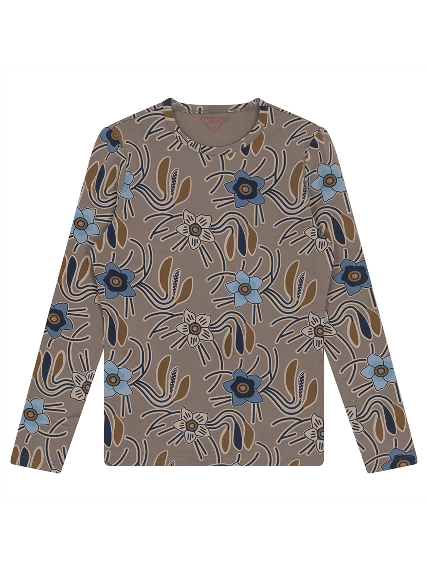 24/7 Cotton Printed Tee