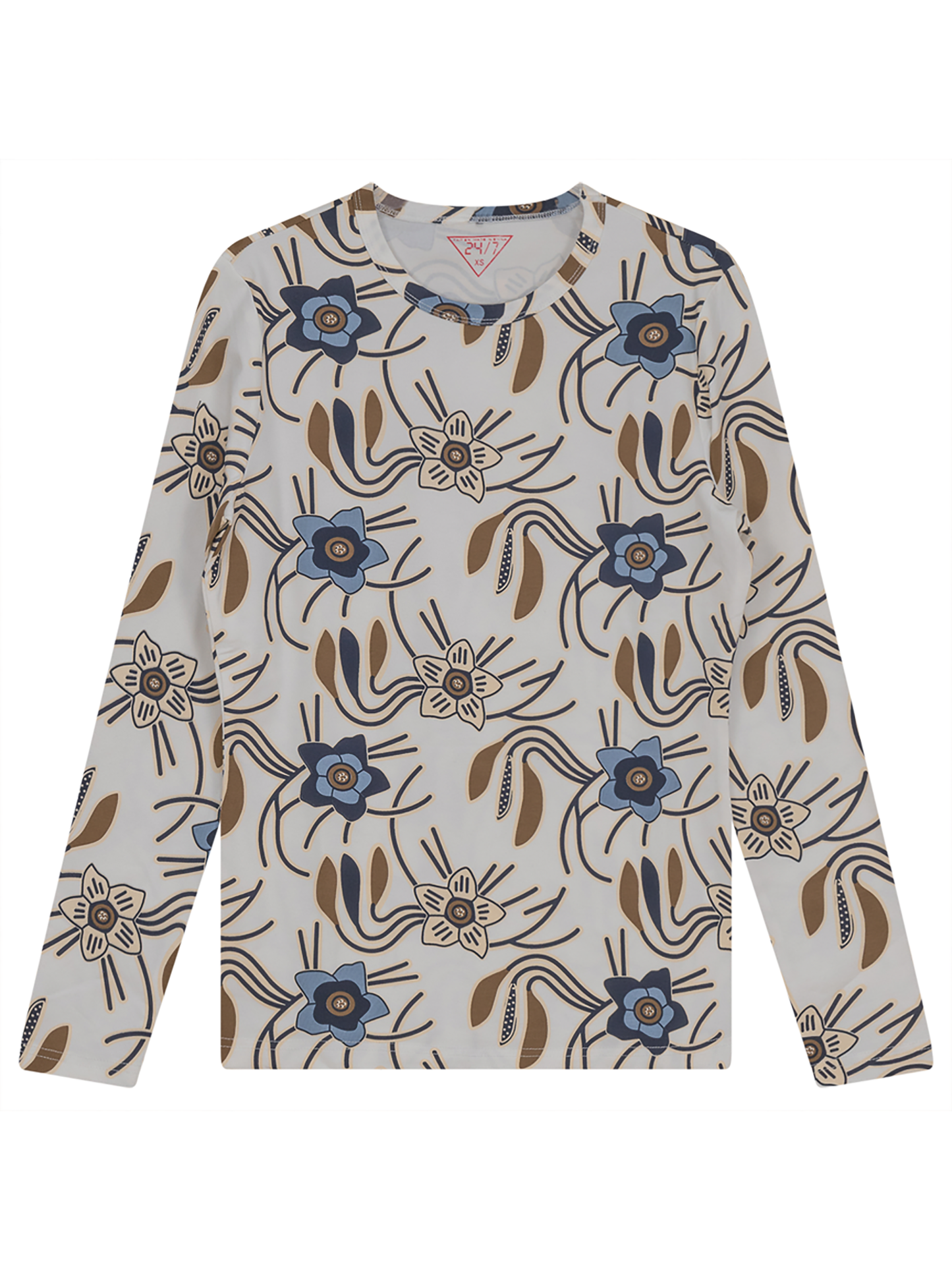 24/7 Cotton Printed Tee