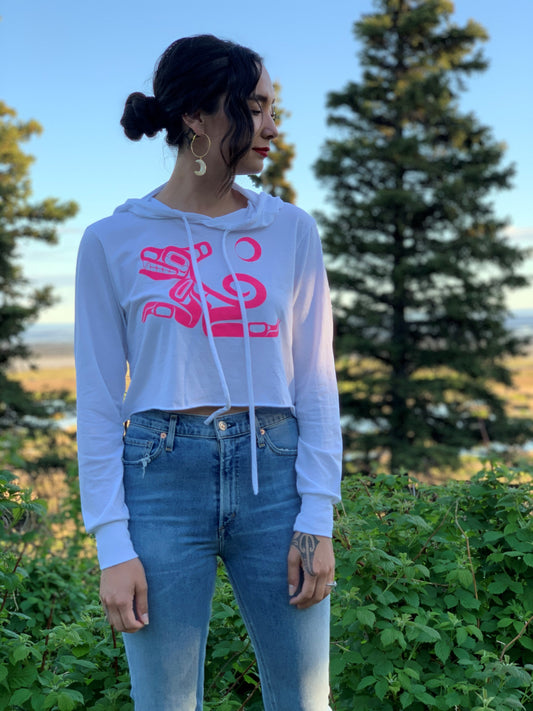 Women's Wolf Cropped Hoody