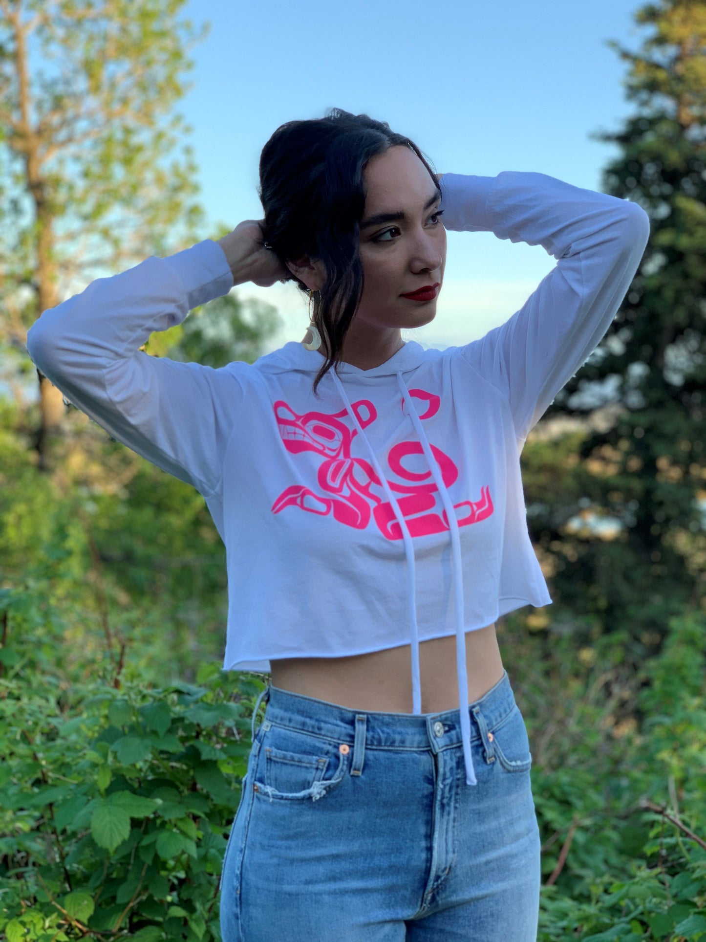 Women's Wolf Cropped Hoody