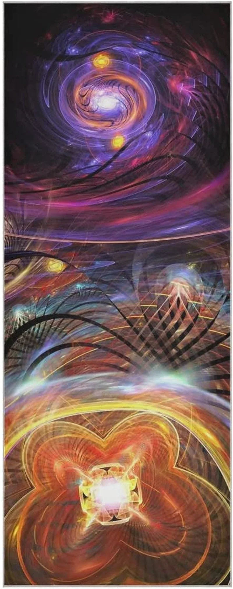 Ancient-Art Non-Slip Hot Yoga Towel, 73"X27" Hot Yoga Towel Mat Non-Slip Sweat Absorbing, Super Soft, Great for Hot Yoga, Pilates