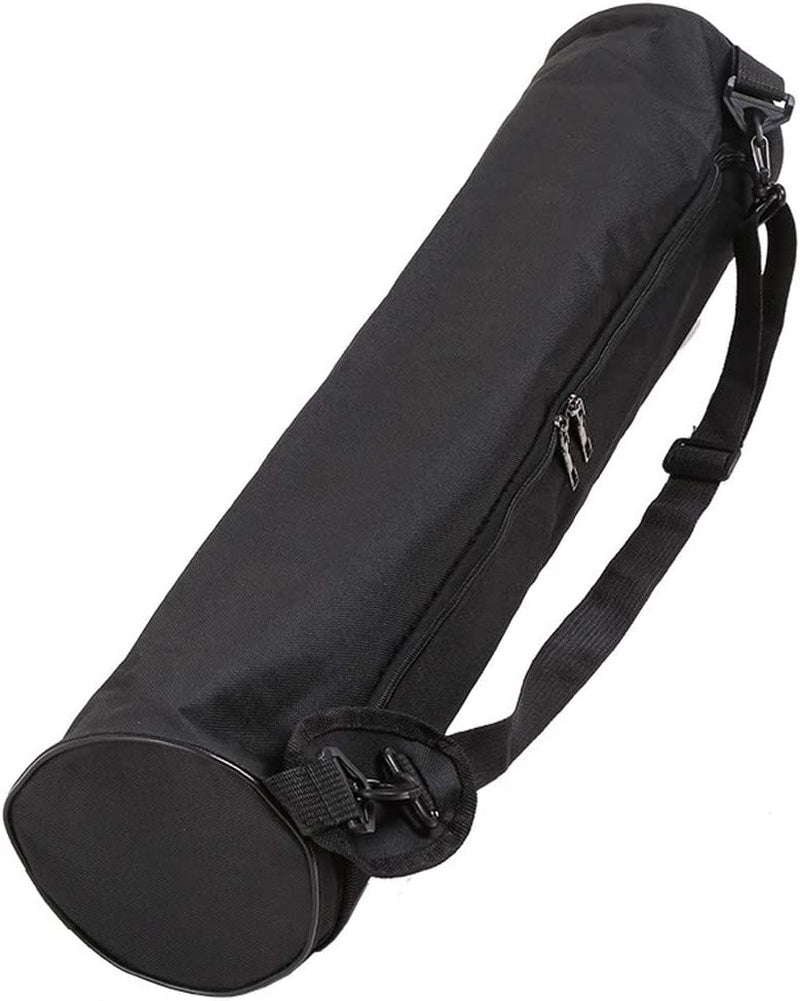 Muscle Rollers for Dancers Bag Storage Canvas Yoga Yoga Zipper Mat Bag Backpack Waterproof Fitness & Yoga Equipment Foam Yoga Brick (Black, One Size)