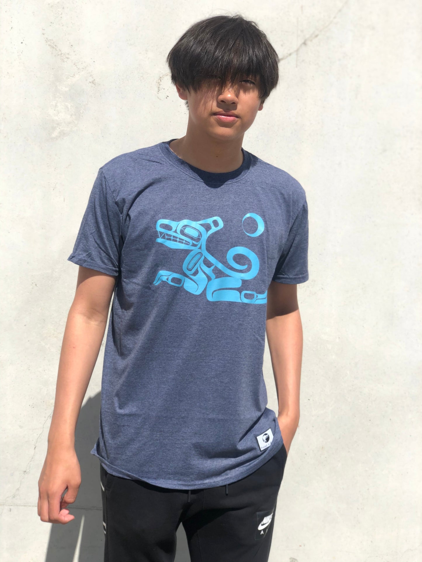 Wolf and Moon Tee (Printed in Alaska!)