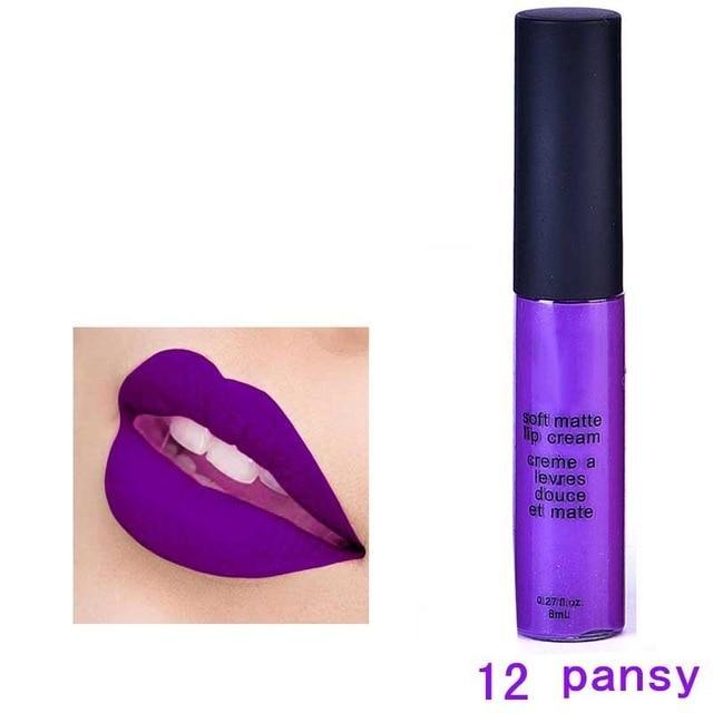 Waterproof Liquid Matte Lipstick