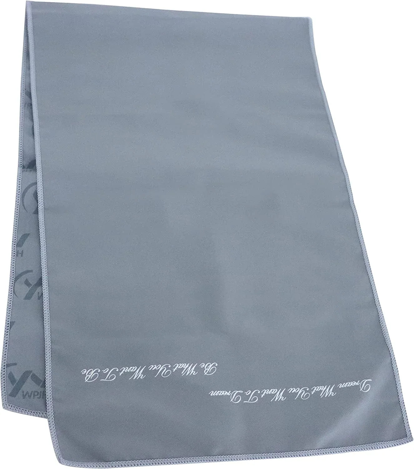 YNWPJH Cooling Towel Soft Lightweight Breathable Quick Dry Microfiber Camping Towel for Sports Yoga Non Slip Gym Golf Workout 35”X11” (Black)