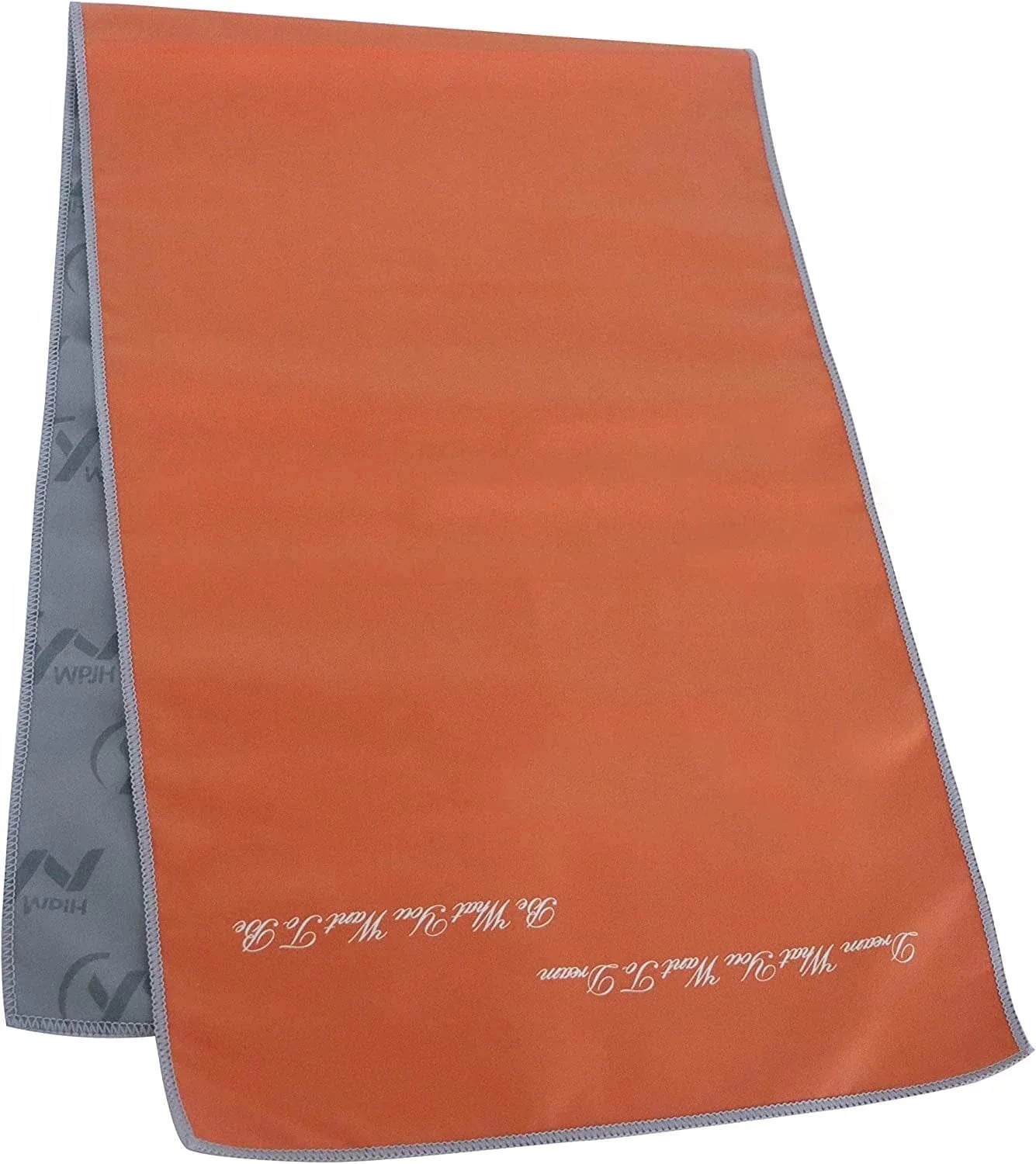 YNWPJH Cooling Towel Soft Lightweight Breathable Quick Dry Microfiber Camping Towel for Sports Yoga Non Slip Gym Golf Workout 35”X11” (Black)
