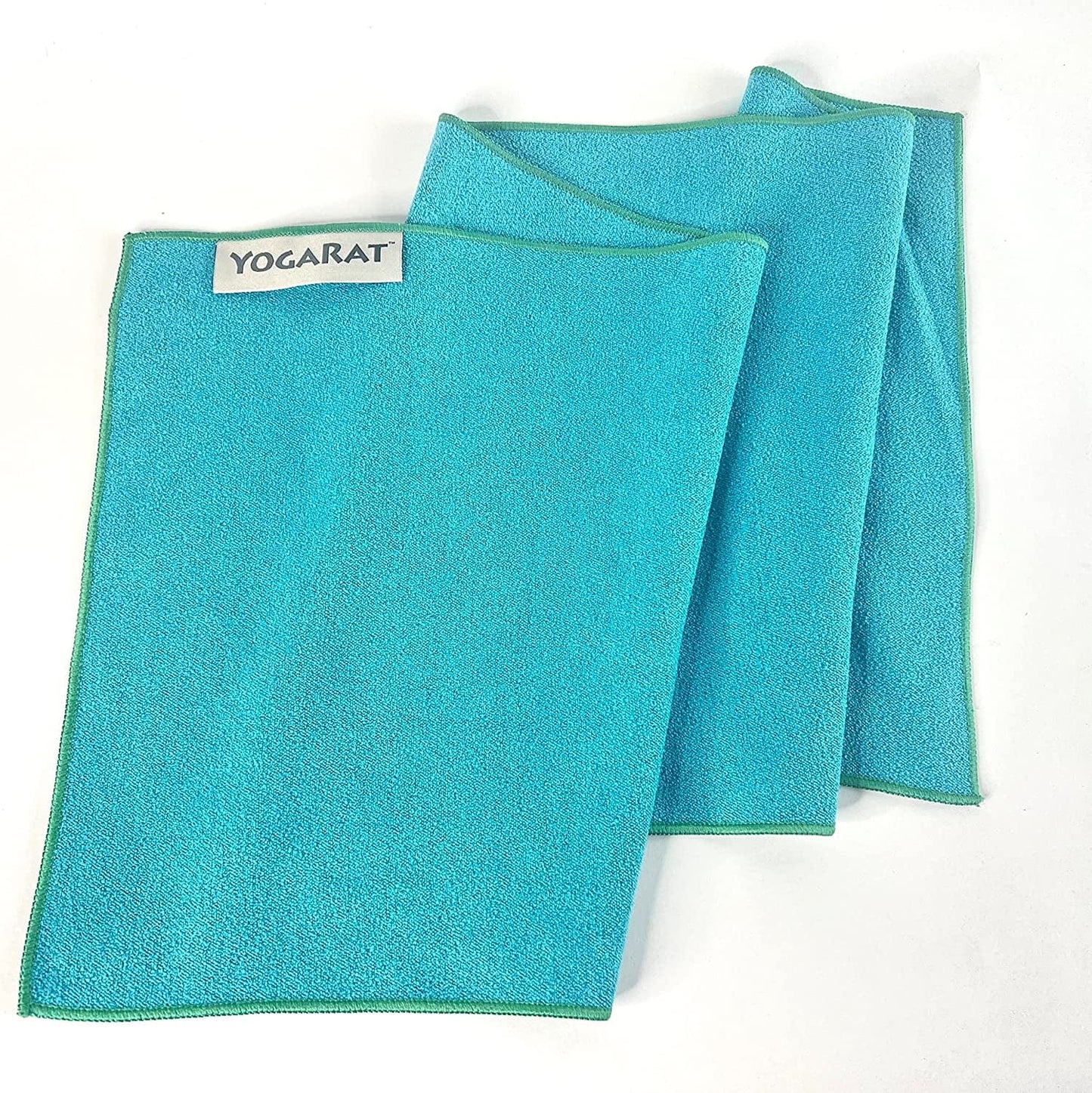 Yogarat Yoga Towel - 100% Microfiber - Multiple Sizes - Non-Slip - Absorbent - Thin - Lightweight Yoga Mat Towels - Yoga Hand Towel Option Available