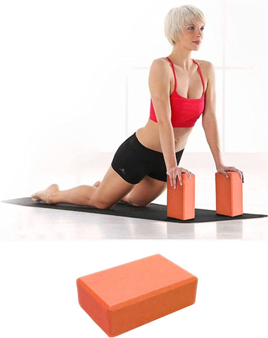 1Pc Yoga Blocks Foam Bolster Pillow Cushion for Women to Improve Strength, Flexibility and Balance