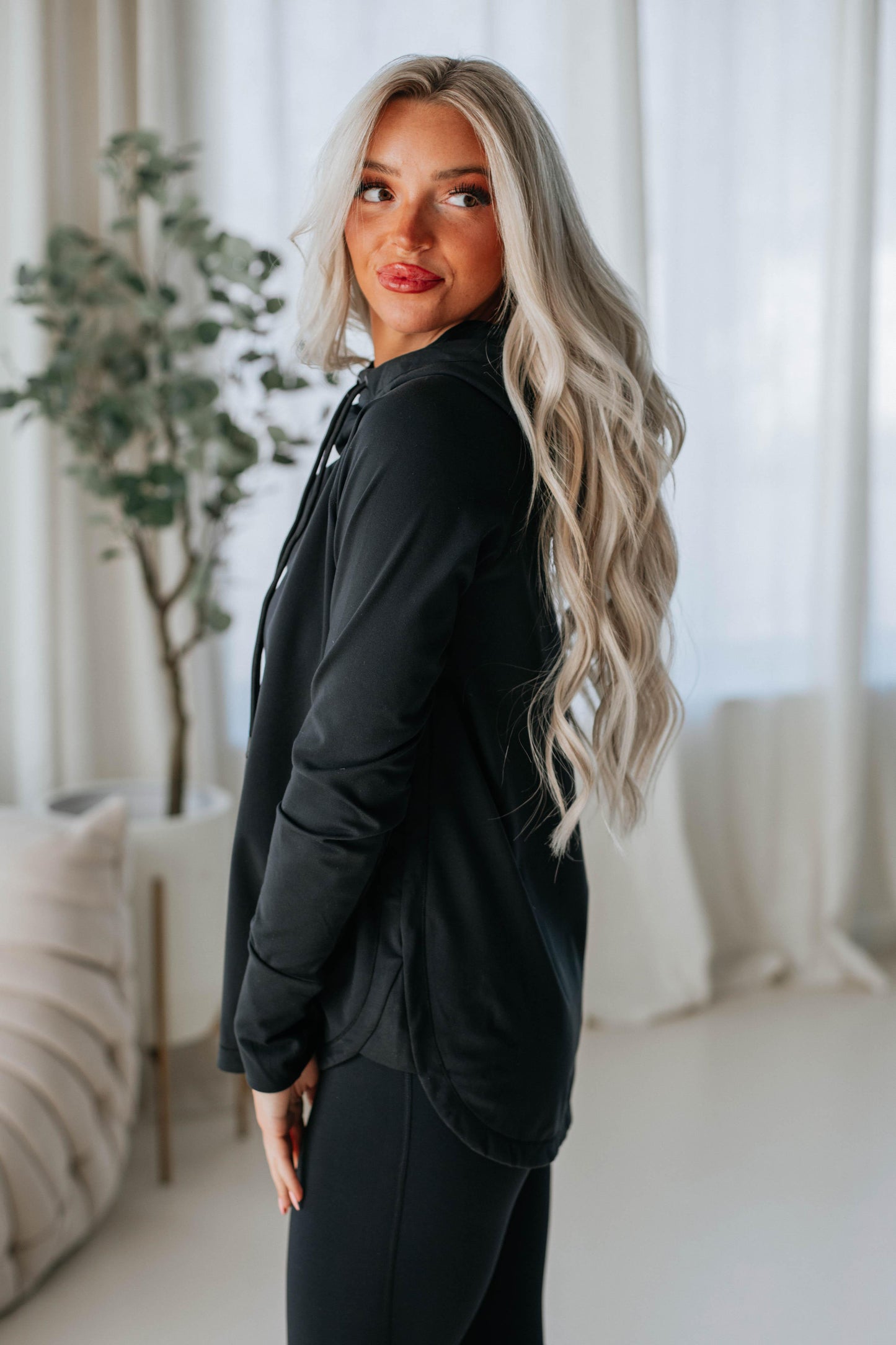 Alice Active Hoodie - Black