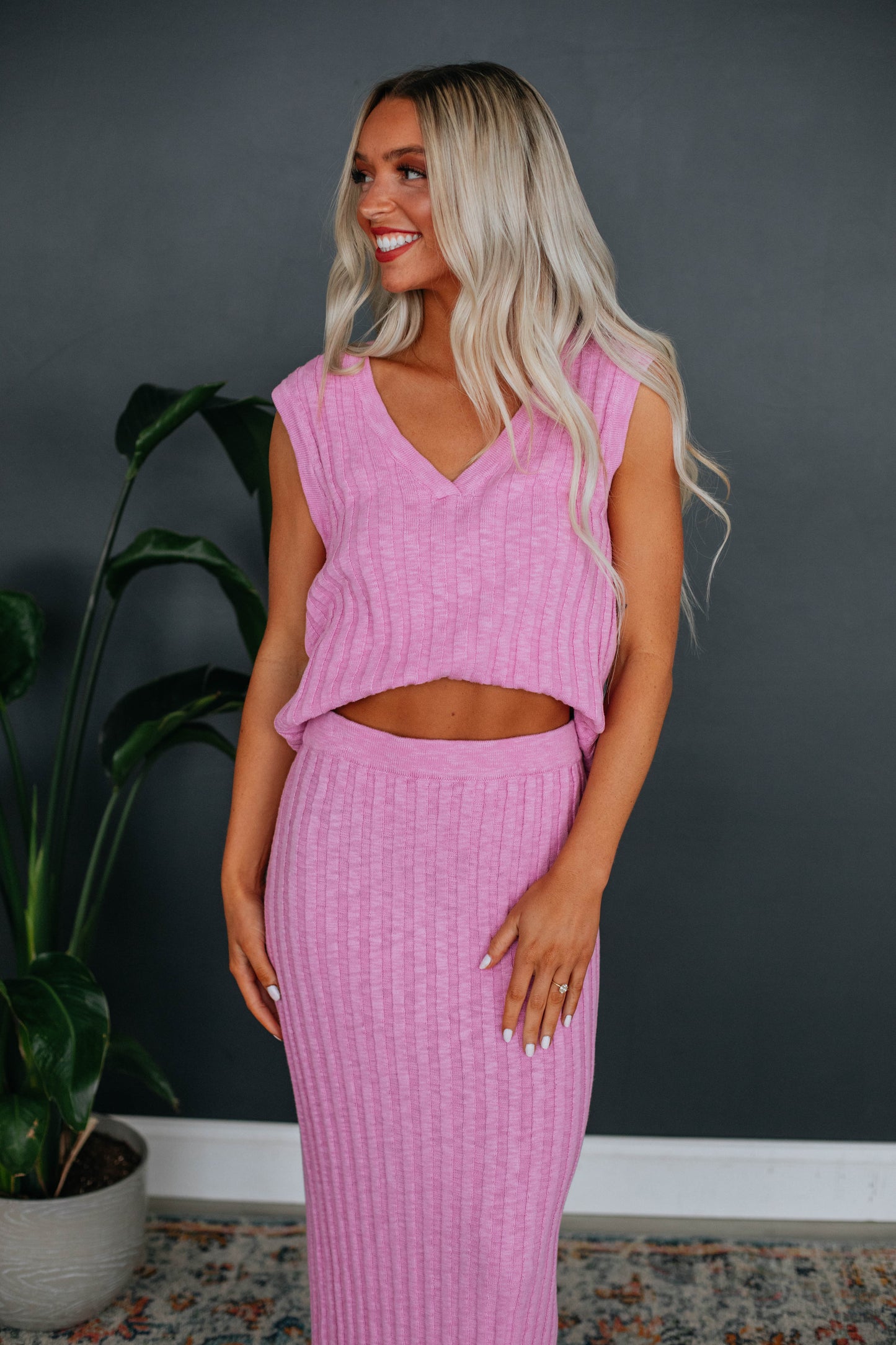 Andri Knit Top - Orchid