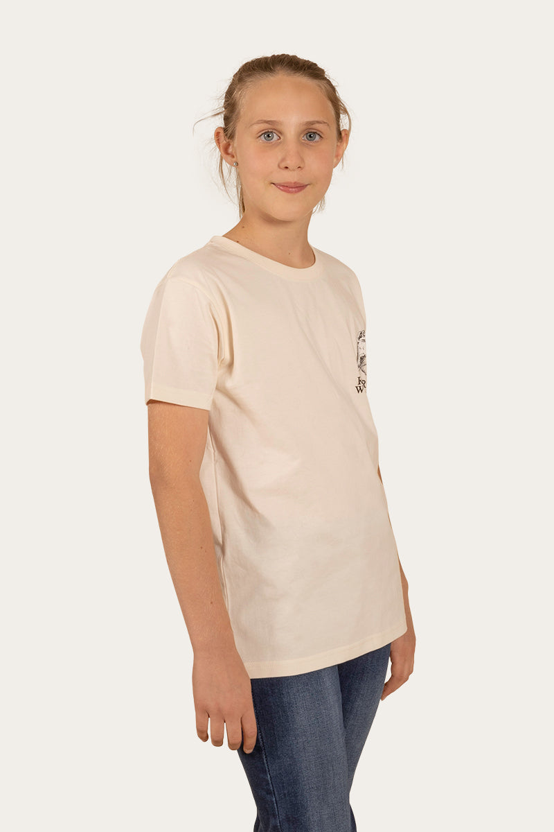 Your Mate Kids Loose Fit T-Shirt - Off White