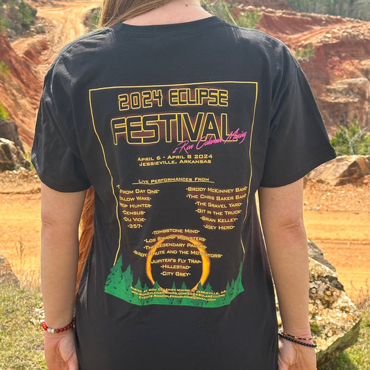 3XLarge 2024 Eclipse Festival Ron Coleman Mining Band T-Shirt