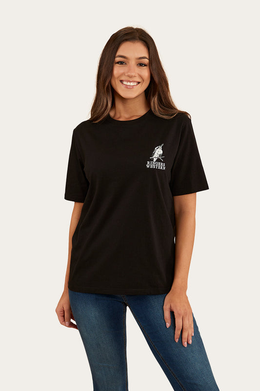 Your Mate Womens Loose Fit T-Shirt - Black