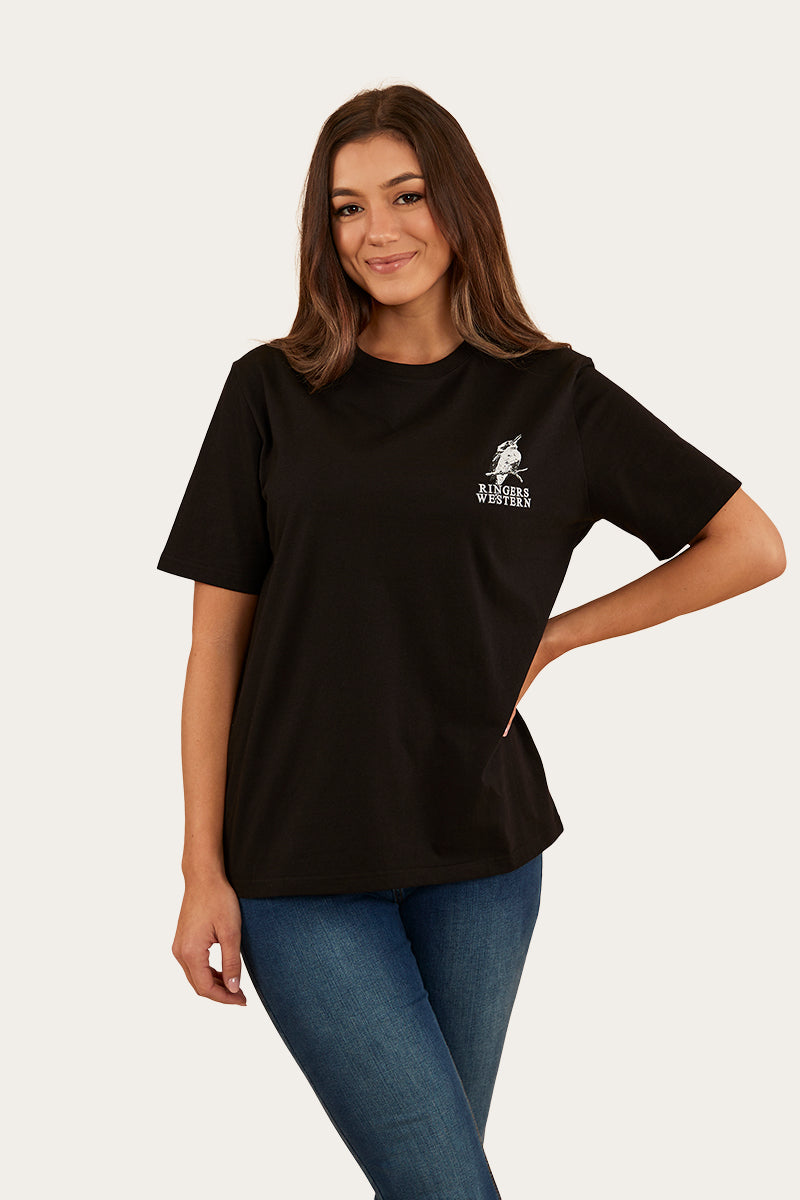 Your Mate Womens Loose Fit T-Shirt - Black