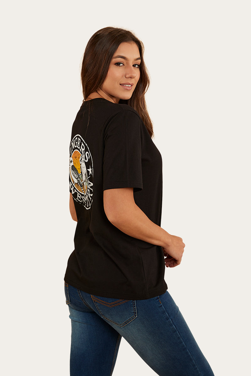 Your Mate Womens Loose Fit T-Shirt - Black