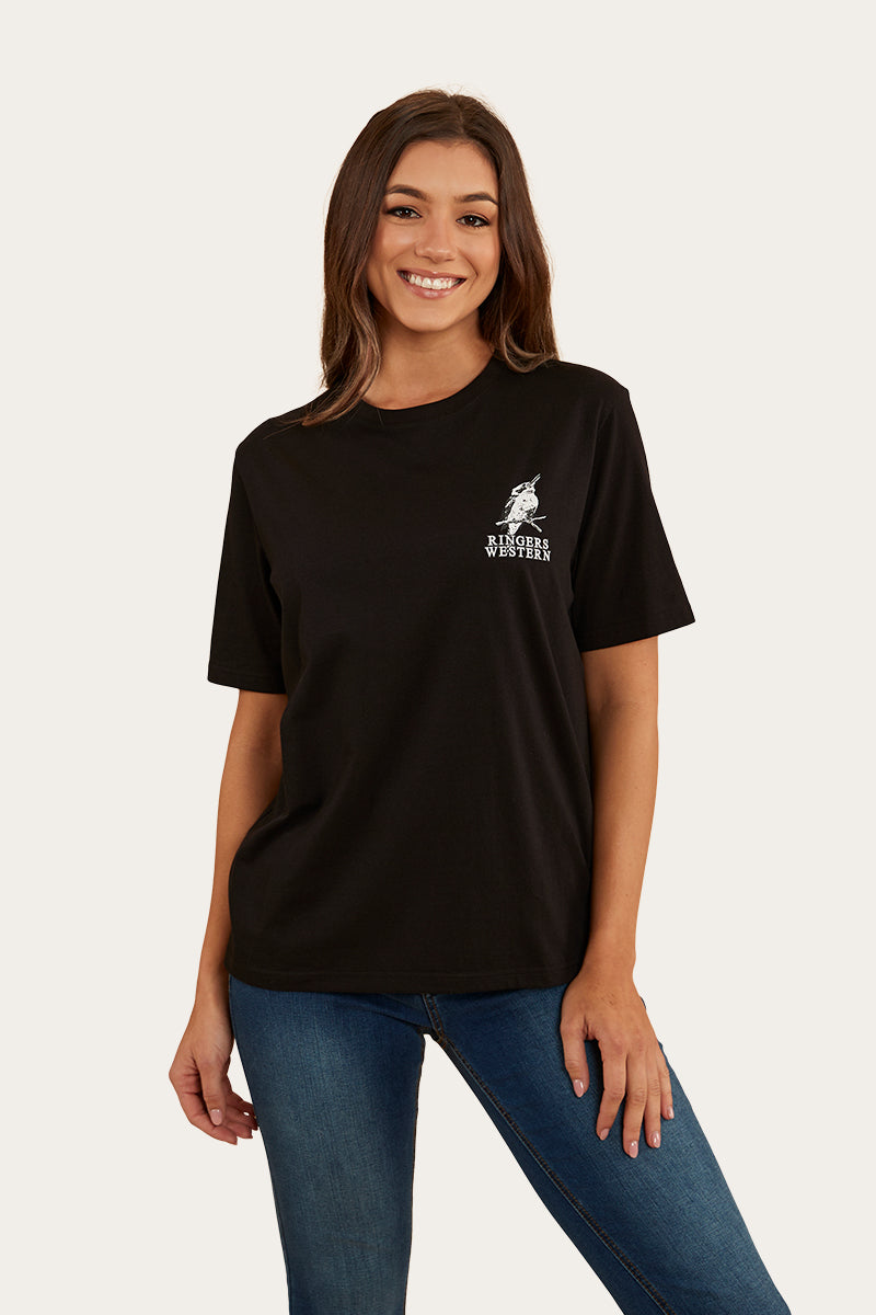 Your Mate Womens Loose Fit T-Shirt - Black
