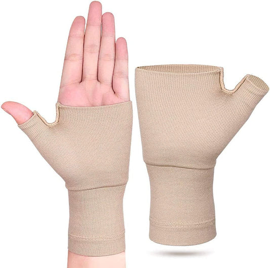 ZEPOHCK Compression Wrist Support Sports Wristband Bracer Hand Palm Protector Wrist Wraps Strap Gloves