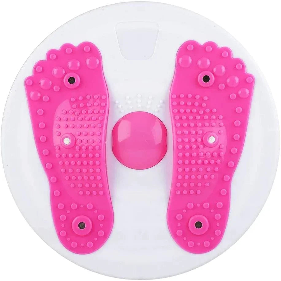 Alomejor Twist Board Fitness Twist Massage Figure Slimming Machine Waist Foot Exercise Tool Fitness Body Rotating Board