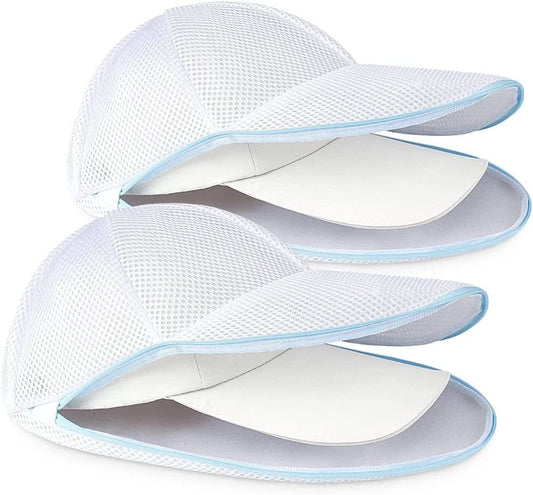 ANBOBAY 2 Pack Hat Laundry Wash Bags,Hat Washer for Washing Machine,Hat Washing Bags,Baseball Hat Washer for Dishwasher and Laundry Machine,Hat Organizer/ Hat Wash Protector