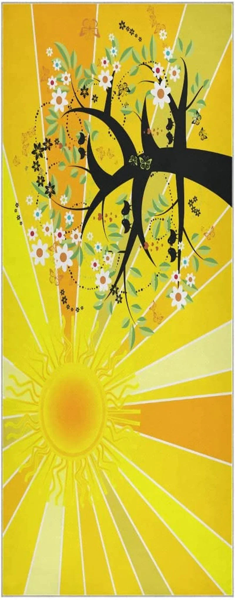 Ancient-Art Non-Slip Hot Yoga Towel, 73"X27" Hot Yoga Towel Mat Non-Slip Sweat Absorbing, Super Soft, Great for Hot Yoga, Pilates