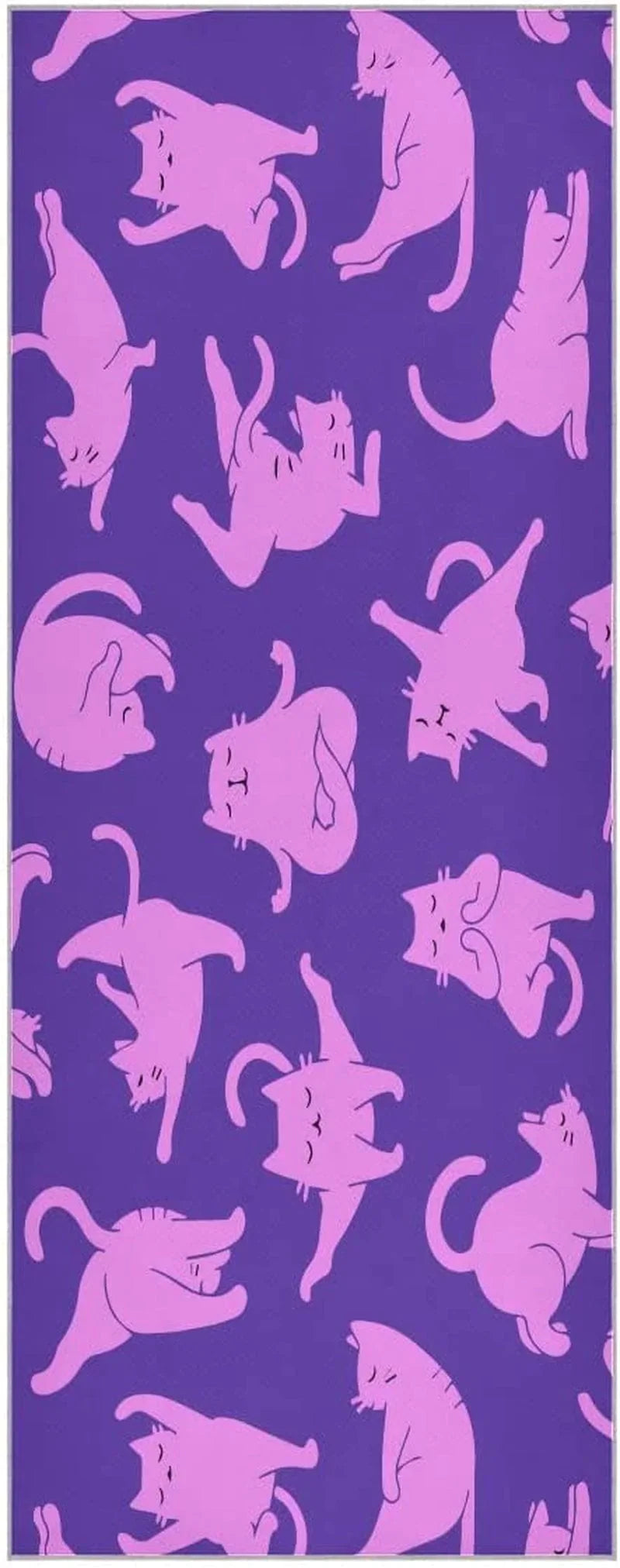 Ancient-Art Non-Slip Hot Yoga Towel, 73"X27" Hot Yoga Towel Mat Non-Slip Sweat Absorbing, Super Soft, Great for Hot Yoga, Pilates