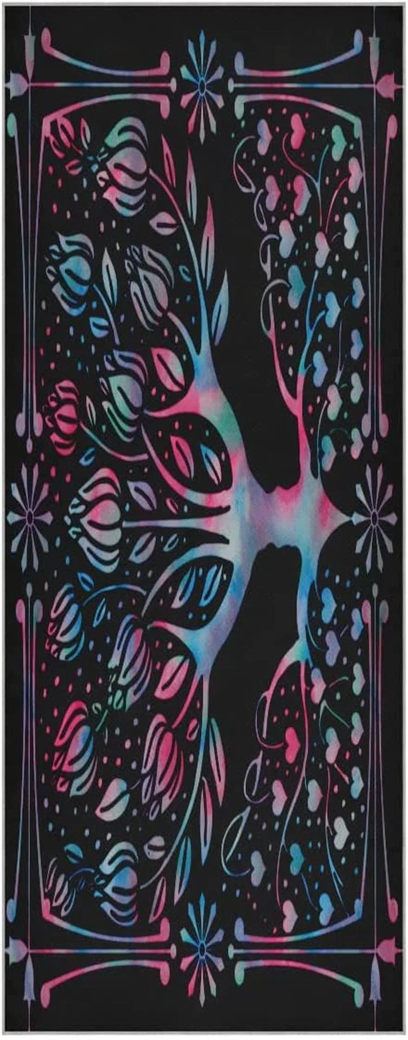 Ancient-Art Non-Slip Hot Yoga Towel, 73"X27" Hot Yoga Towel Mat Non-Slip Sweat Absorbing, Super Soft, Great for Hot Yoga, Pilates