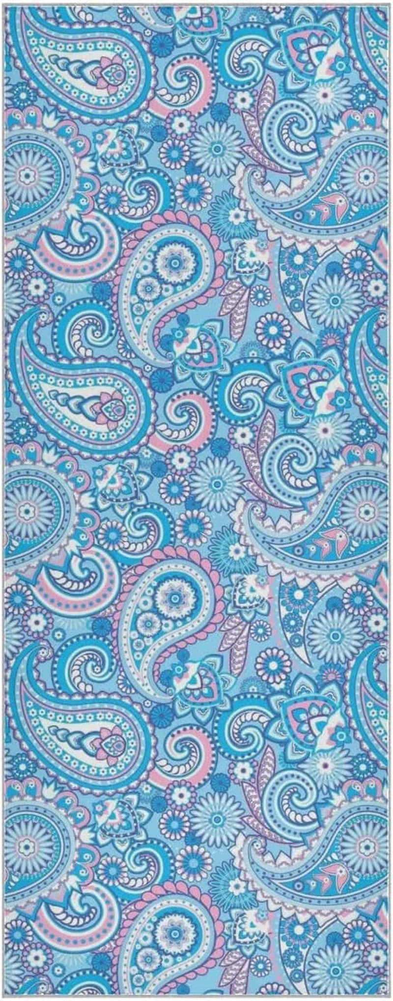 Ancient-Art Non-Slip Hot Yoga Towel, 73"X27" Hot Yoga Towel Mat Non-Slip Sweat Absorbing, Super Soft, Great for Hot Yoga, Pilates