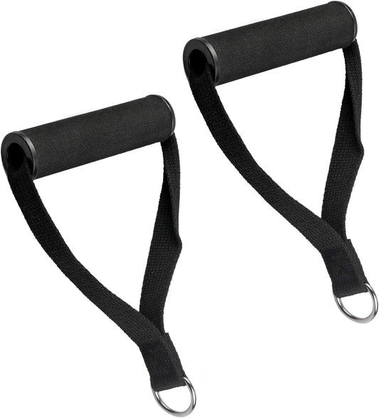 Aoozleny Pull Bands Foam Handle, Fitness Equipment for Pilates, Yoga, Strength Training, Cable Machines and Resistance Bands,1 Pair