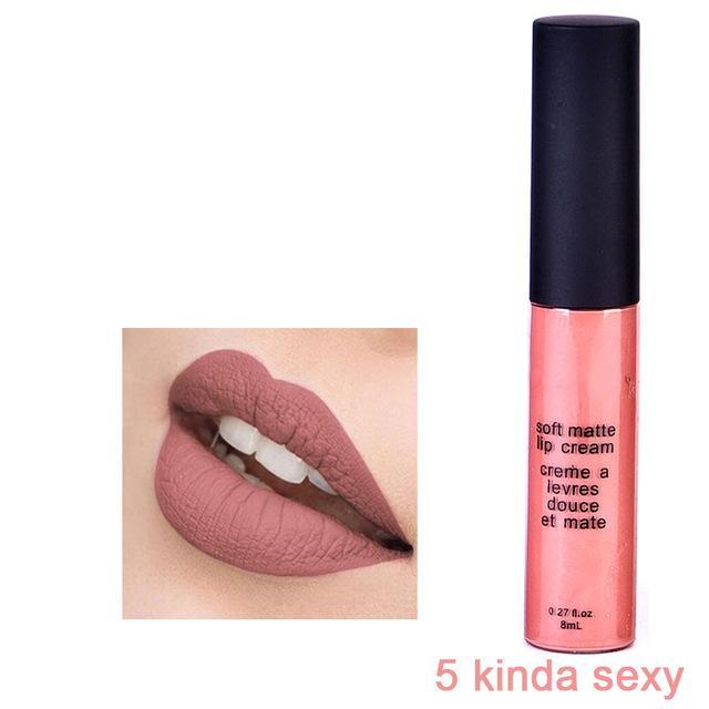 Waterproof Liquid Matte Lipstick