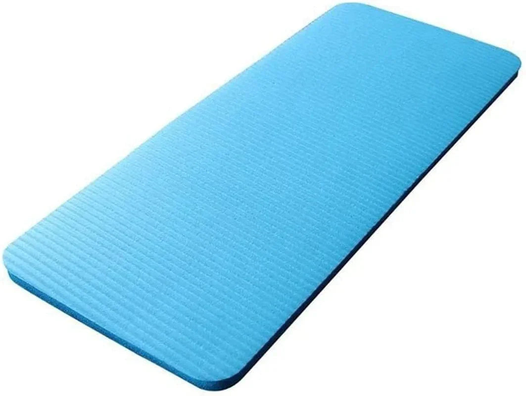 Voeecyttu 15MM Thick Yoga Mat Comfort Foam Knee Elbow Pad Mats for Exercise Yoga Pilates Indoor Pads Fitness Training,Blue