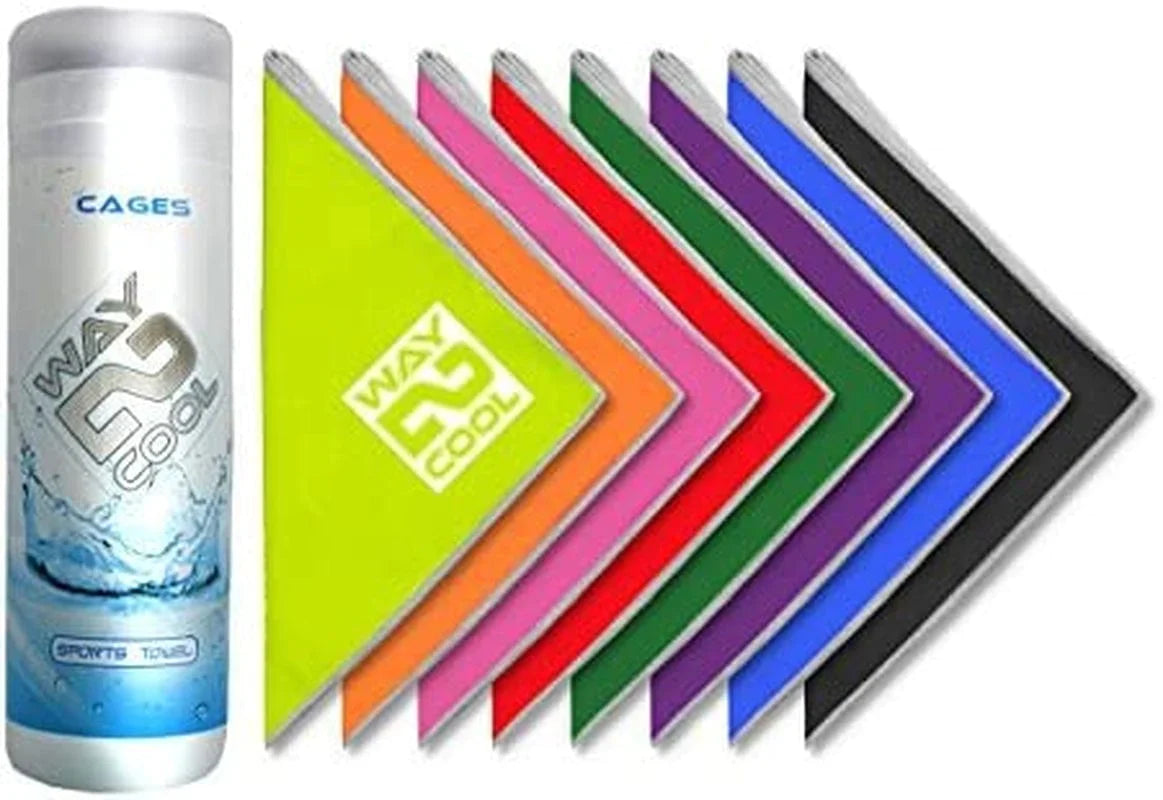 Way 2 Cool Microfiber Cooling Towel for Yoga, Gym, Swimming and Gargening