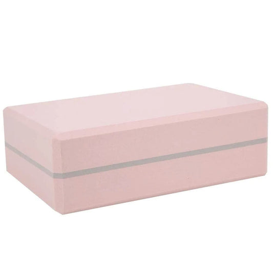 Yoga Block High Density EVA Foam Yoga Brick Blocks for Yoga/Pilates/Meditation, Non-Slip Surface for Improve Stretching and Aid Balance and Flexibility(Pink)