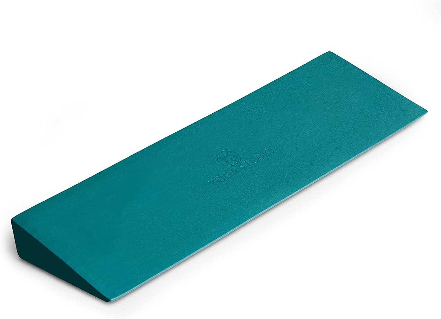 Yoga Studio Lightweight EVA Non-Slip Slanting Yoga Pilates Wedge | Sports Wedge for Squats Pushups Pressups | Supportive Wedge Riser Block - 50 X 15 X 5Cm